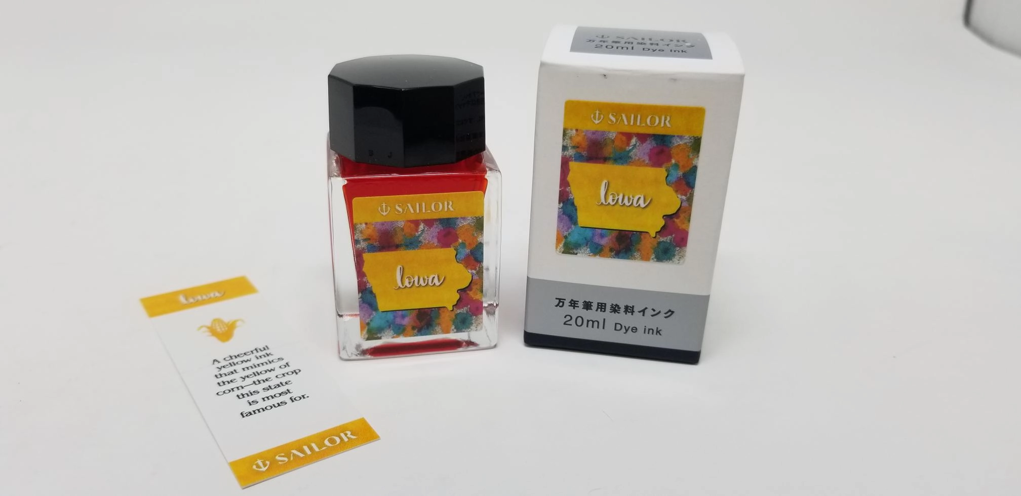 Bottled Ink Sailor U.S. States - Iowa warm