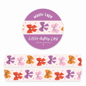 rubber modern Bows Washi Tape