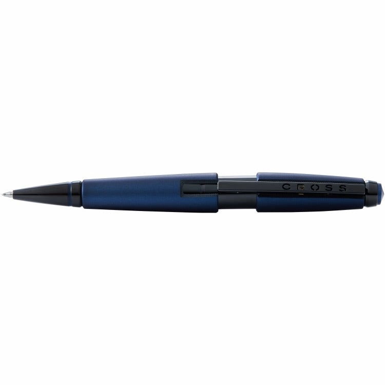 lightweight Cross Edge Matte Blue W/Pvd Rollerball Pen