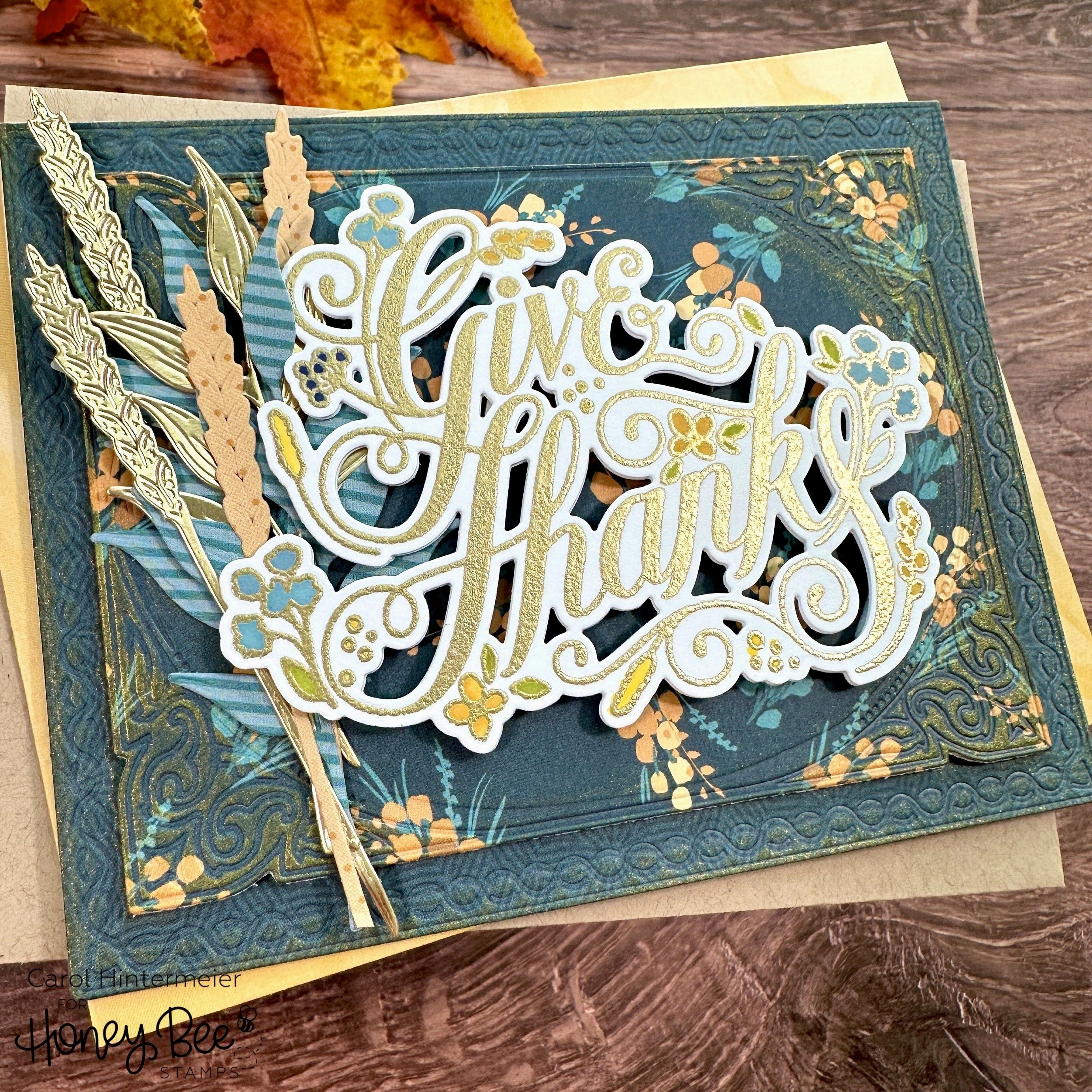 Give Thanks - 4X5 Stamp Set recycled