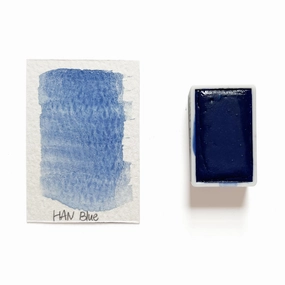 Han Blue - Artist Grade Handmade Honey Based Watercolor Paint Full Pan 3.2Ml latest seasonal