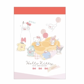 cotton Hello Kitty 50Th Anniversary Memo Pad
