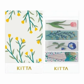 Kitta Clear Tape Flower leather
