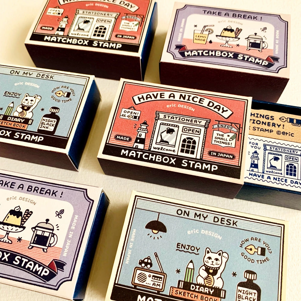 Matchbox Stamp Stationery Store - Sanby X Eric Small Things mini