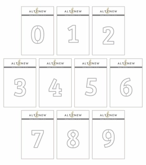 muted Mega Number