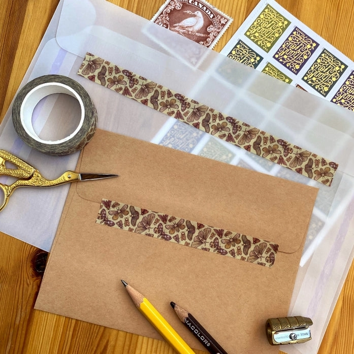 Moth & Butterfly Washi Tape maxi