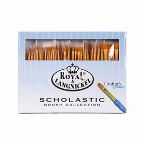 Set Of 72 Crafter'S Choice Paintbrushes rugged
