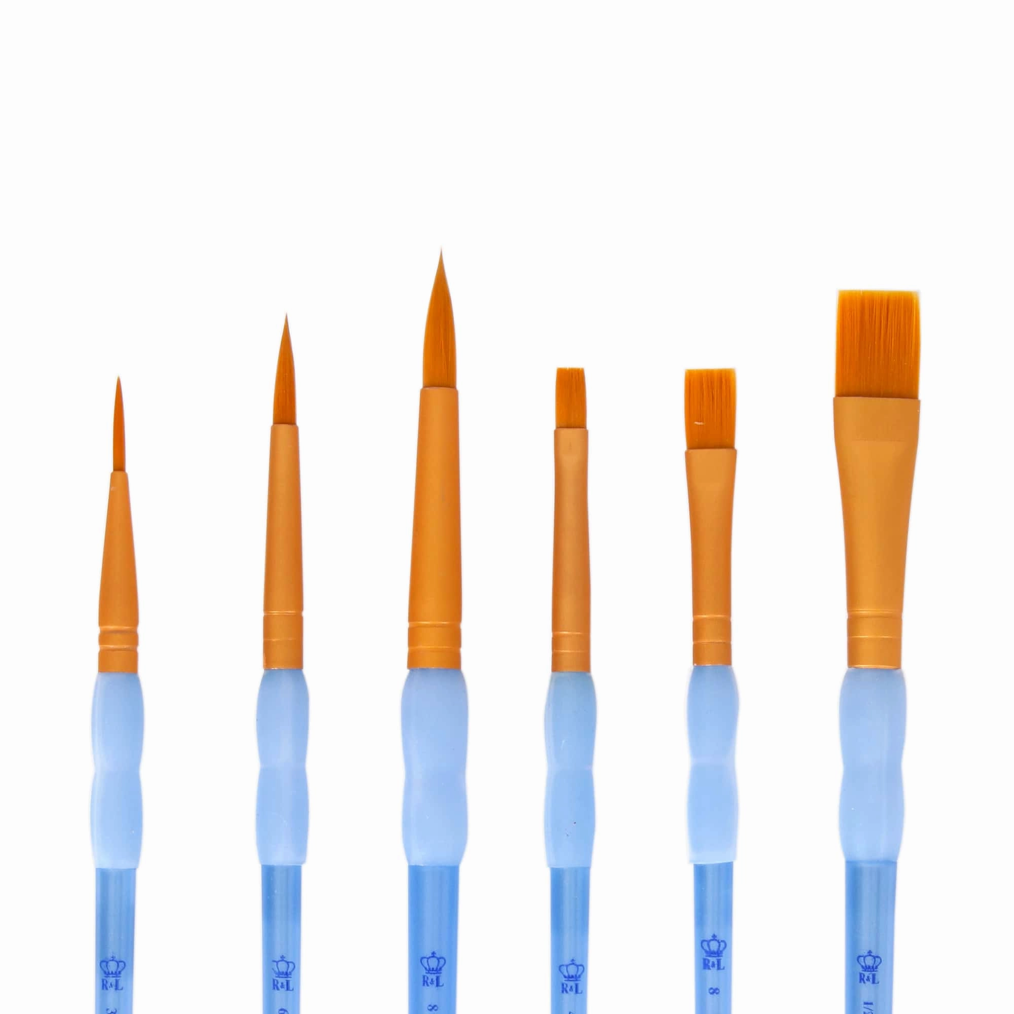 stackable Set Of 72 Crafter'S Choice Paintbrushes