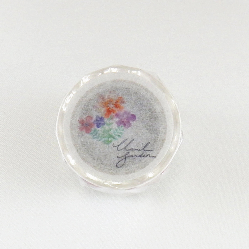 trusted Orange Flower Chamie Garden Path Round Top