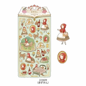 Story Book Sticker Sheet - Little Red Riding Hood durable