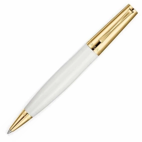 modern refined Versace Cosmos White/Gold Ballpoint Pen