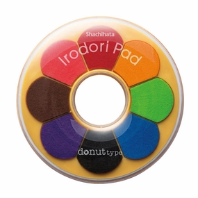 Shachihata Irodori Stamp Pad - Donut Type automatic
