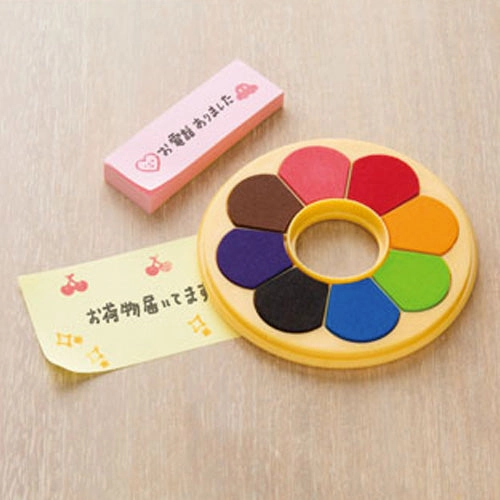 robust synthetic Shachihata Irodori Stamp Pad - Donut Type
