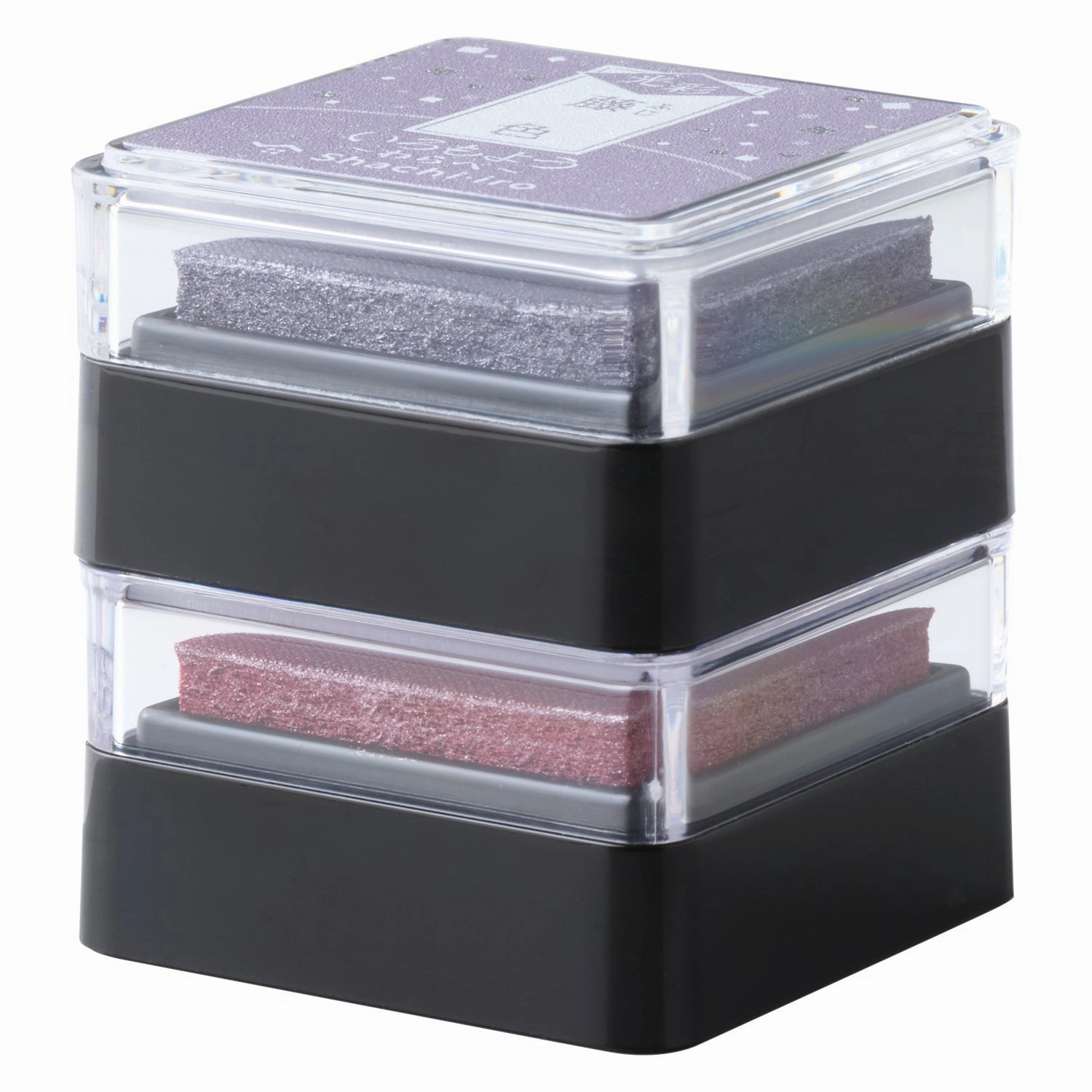 trendy Shachihata Shachi-Iro Mini Shimmer Ink Pad - Light Blue