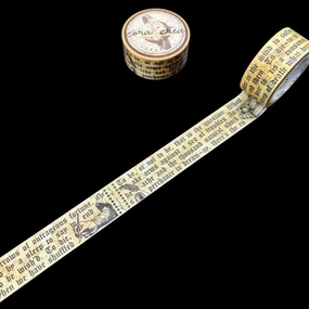 budget Shakespeare Washi Tape