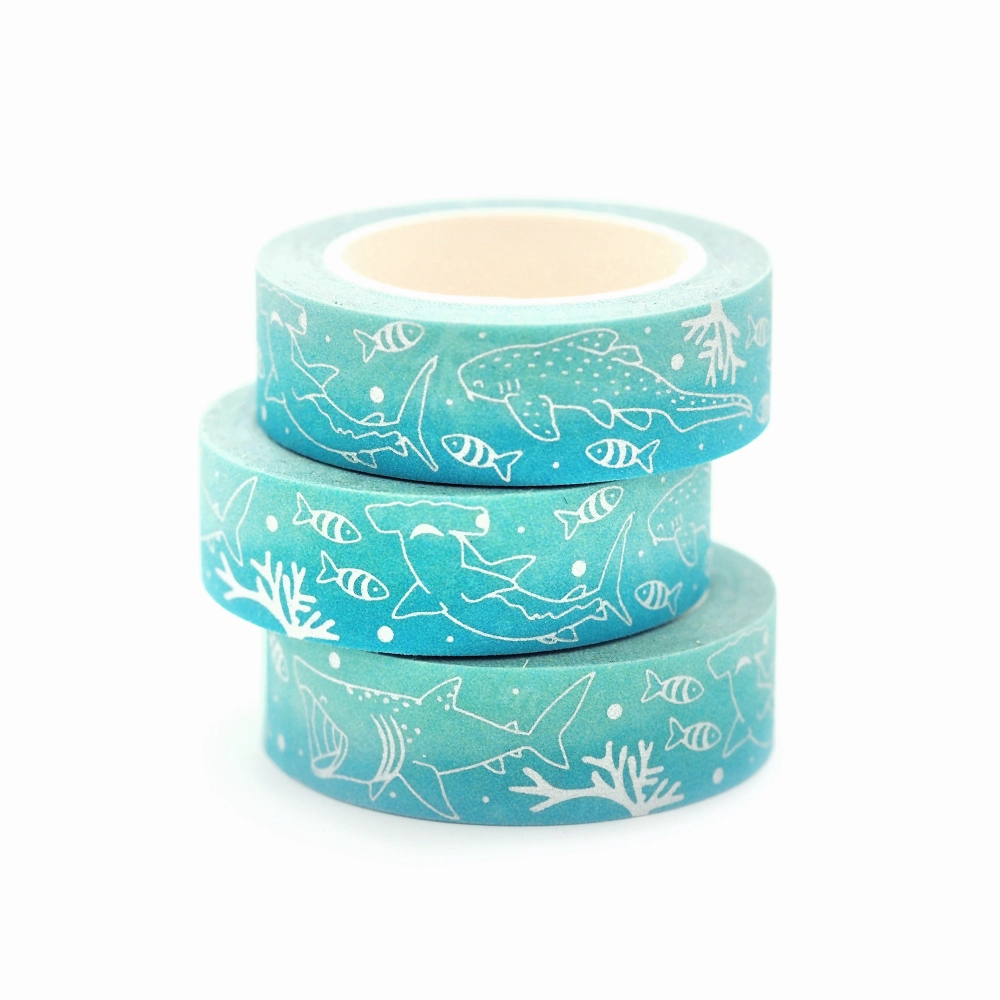 Shark Washi Tape Shoal shockproof