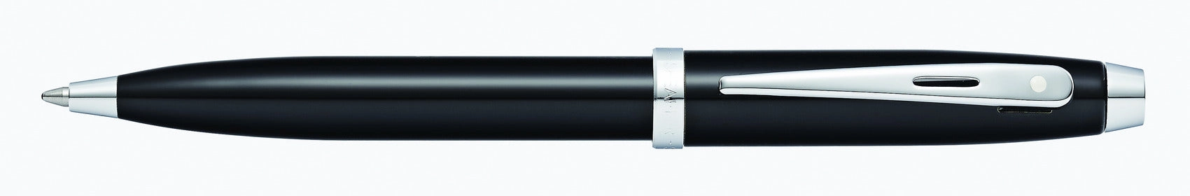 boxed classic Sheaffer 100 Glossy Black Lacquer Ballpoint Pen