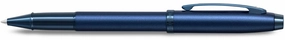 Sheaffer 100 Satin Blue With Lacquer Pvd Blue Trim Rollerball Pen essential automatic