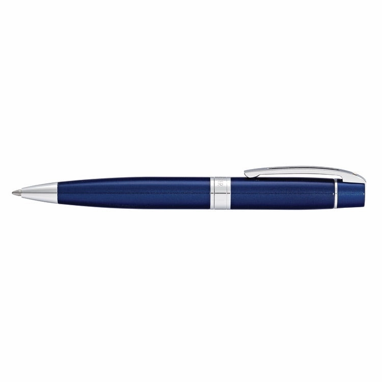 Sheaffer 300 Glossy Blue Lacquer W/Chrome Plated Trim Ballpoint Pen modern