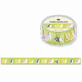metallic handy Shiba Inu Washi Tape