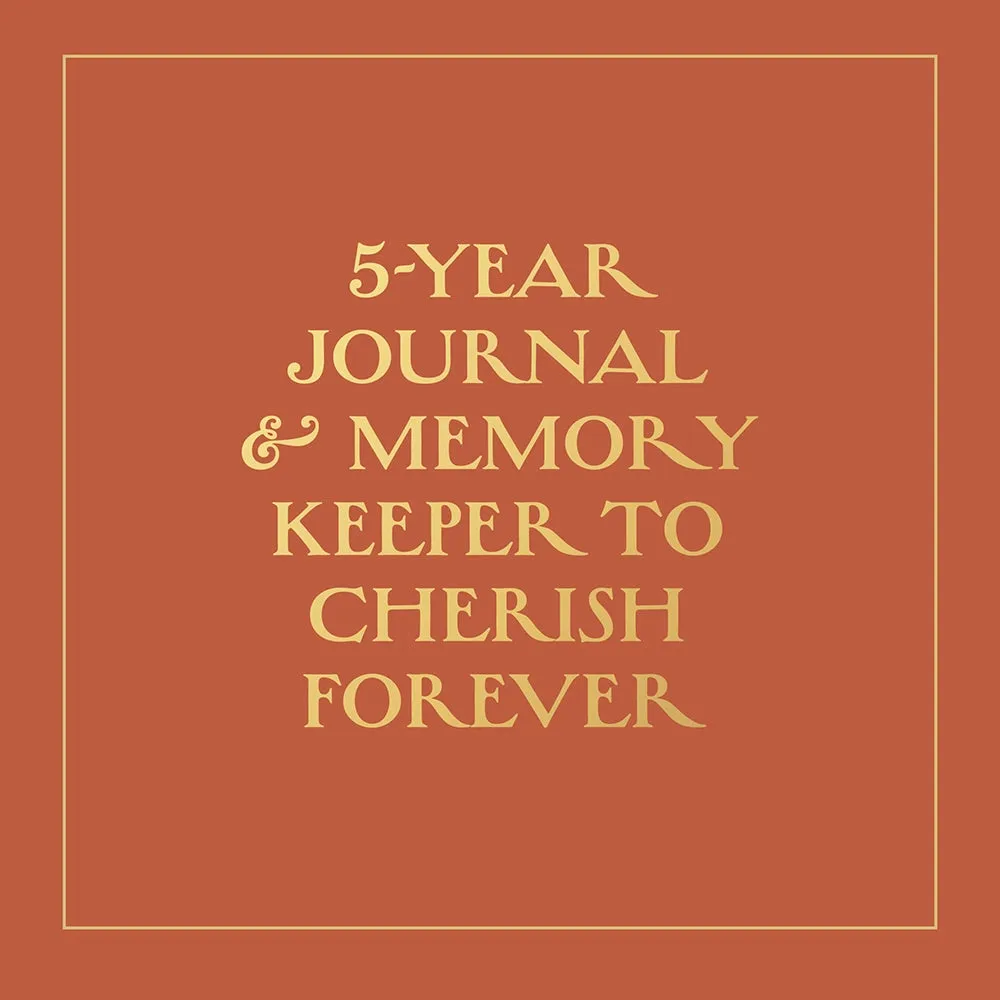 exclusive Gilded One Line A Day Journal