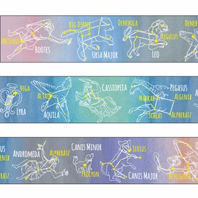 Astronomy Washi Tape Galaxy Study Holic thin tiny