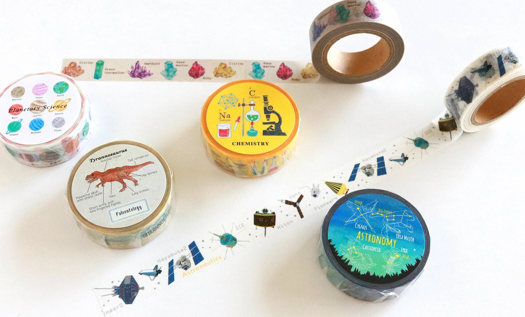 Astronomy Washi Tape Galaxy Study Holic retractable large