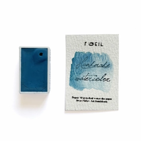 Cerulean Blue Pb35 - Artist Grade Handmade Honey Based Watercolor Paint Full Pan 3.2Ml wholesale