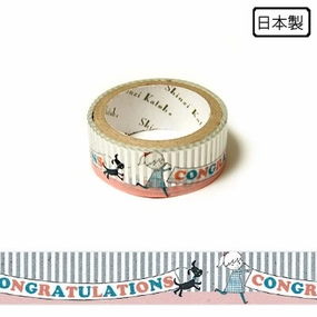 Congratulations Foil Washi Tape ? Shinzi Katoh Design wholesale quickdry