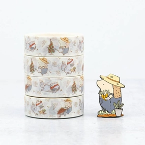 Gardening Washi Tape minimalist flexible