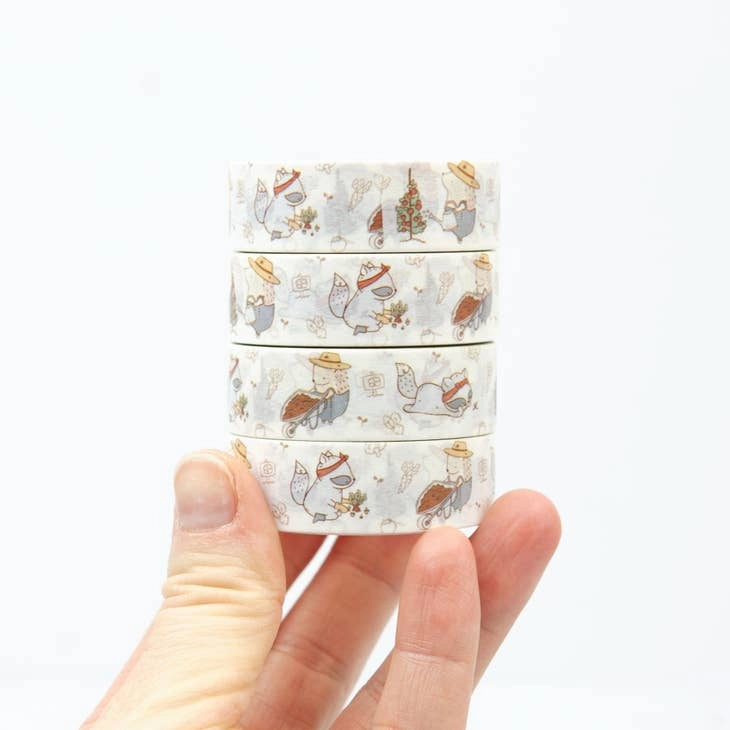 Gardening Washi Tape matte daily