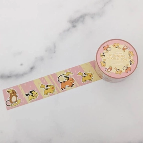 flat Running Pikalution Washi Tape