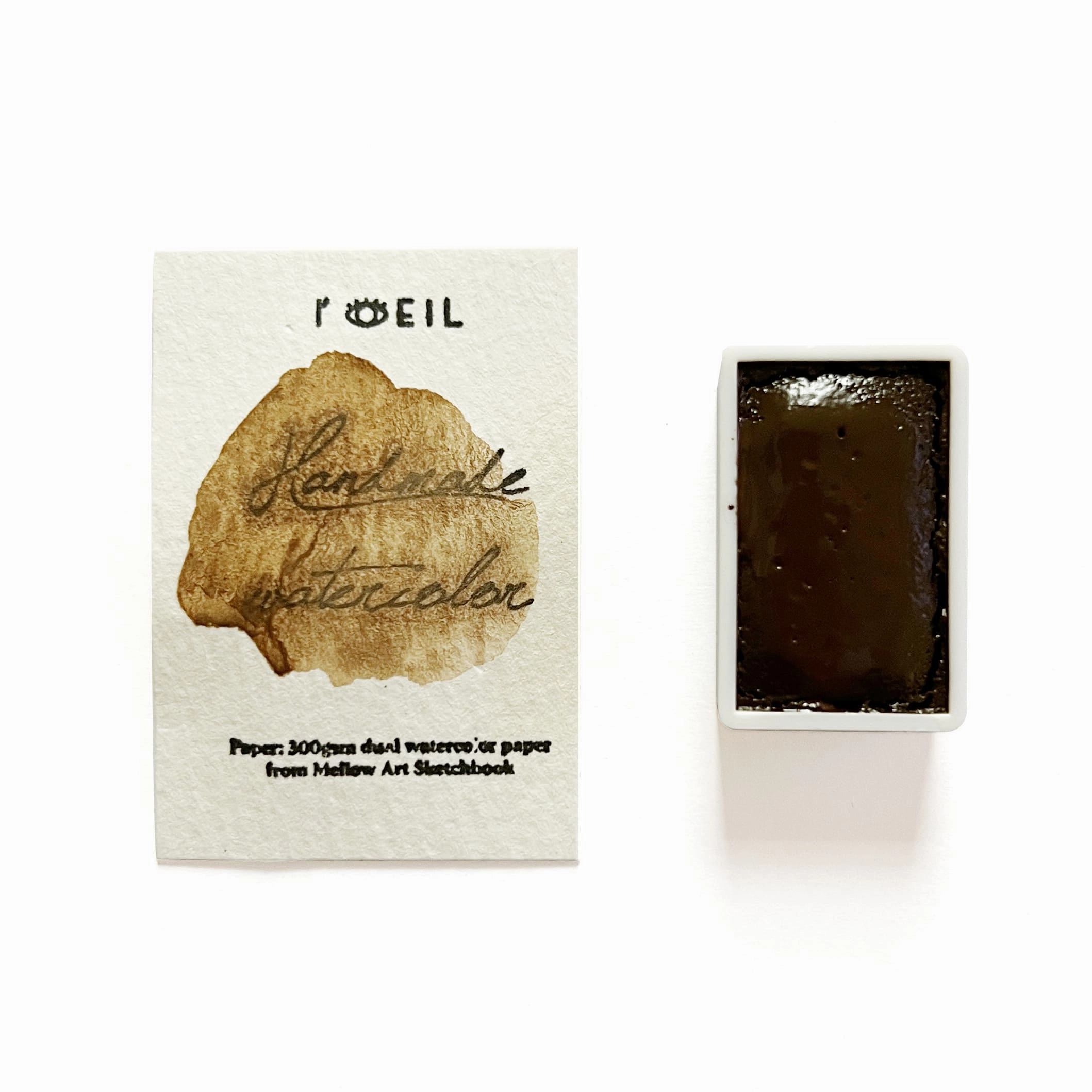 new colorful Tiger'S Eye (Mineral) - Artist Grade Handmade Honey Based Watercolor Paint Full Pan 3.2Ml