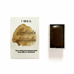 new colorful Tiger'S Eye (Mineral) - Artist Grade Handmade Honey Based Watercolor Paint Full Pan 3.2Ml