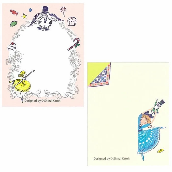 magnetic Shinzi Katoh Book Memo Pad - The Nutcracker