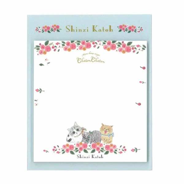 modern matte Shinzi Katoh Chaton Chaton Sticky Notes - Nakayoshi