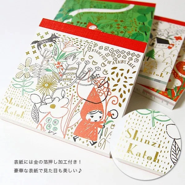 Shinzi Katoh Memo Pad - Bouquet essential mini