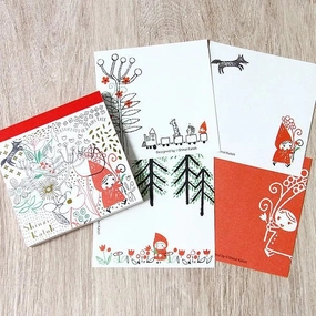 Shinzi Katoh Memo Pad - Bouquet bulk