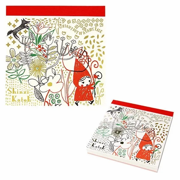 organic deluxe Shinzi Katoh Memo Pad - Bouquet