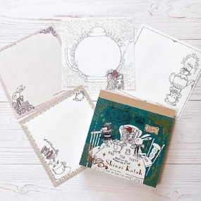 Shinzi Katoh Memo Pad - Mad Tea Party classic