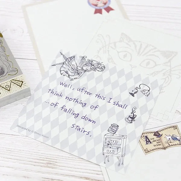 original muted Shinzi Katoh Memo Pad - Wonderland