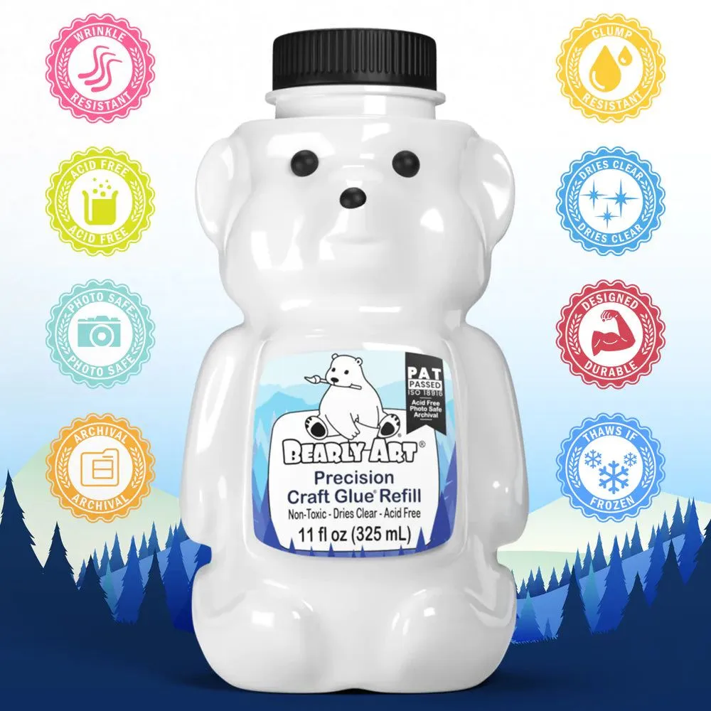 giant Bearly Art Precision Craft Glue - The Refill
