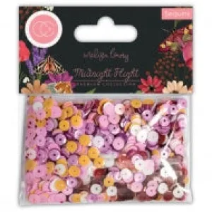 warm small Sequins  Midnight Flight