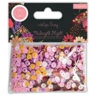 warm small Sequins  Midnight Flight
