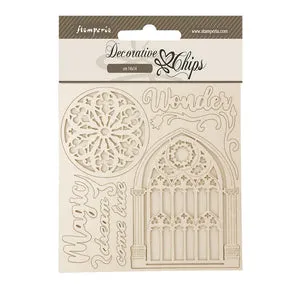 magnetic steel Stamperia -Decorative Chips - Master Of Magic - Wonder