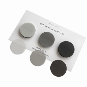 exclusive seasonal Circle Page Flag Trio Cortado/Au Lait/Angora Gray Vol 5