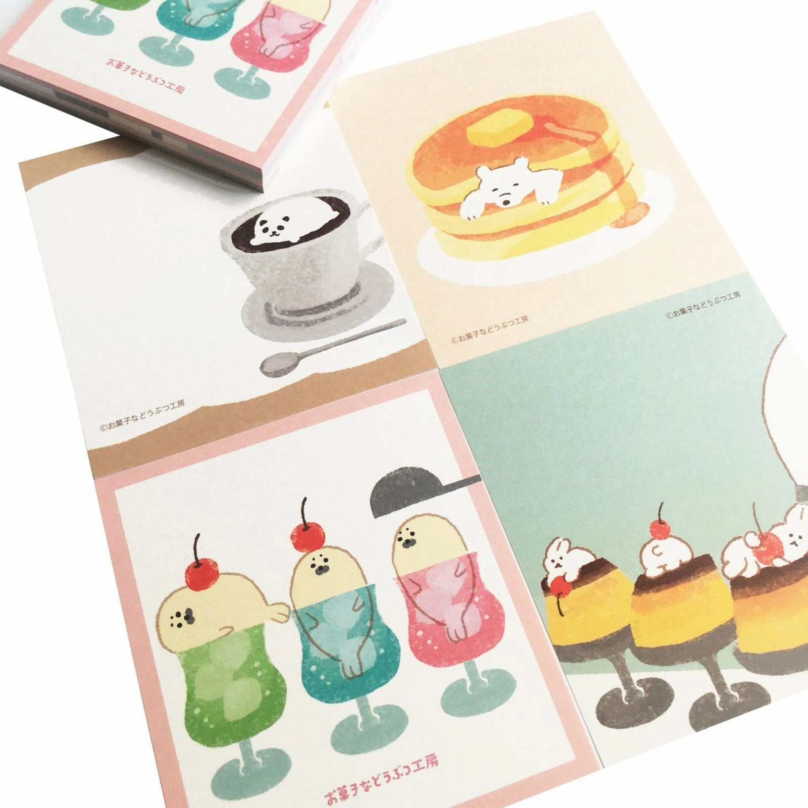 portable tall Coffee Shop Memo Pad