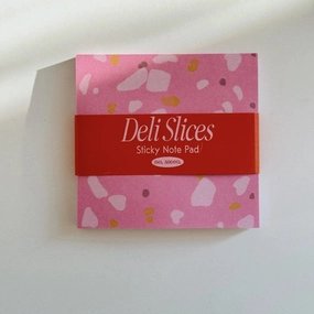 Deli Slice Sticky Notepad reliable