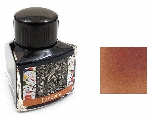 premium Diamine Bottled Ink 150Th Anniversary 40Ml Terracotta