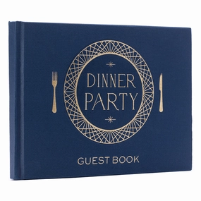 synthetic handy Dinner Party Guest Book